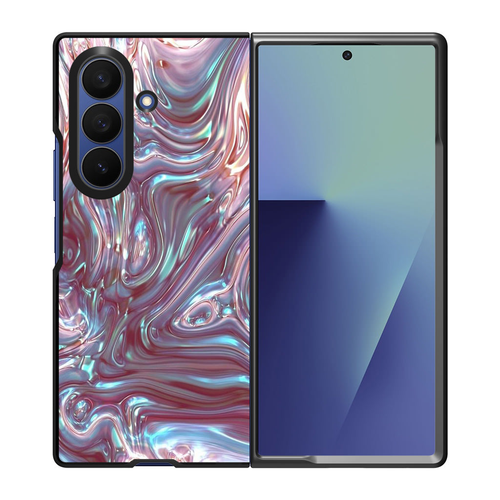 Metallic Liquid Samsung Galaxy Z Fold 7 Case