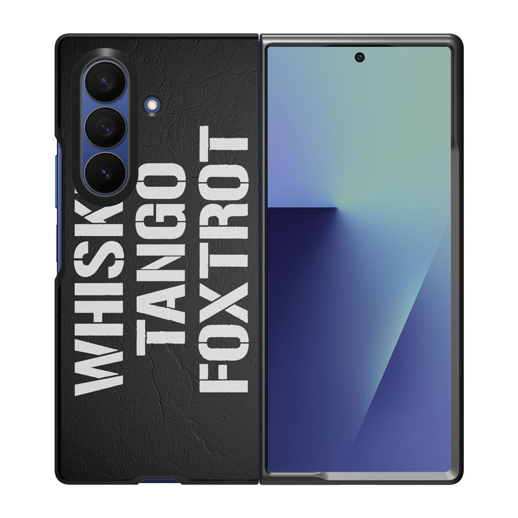 Military Signal Code Samsung Galaxy Z Fold 7 Case