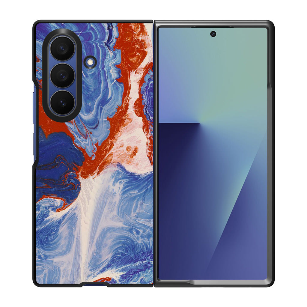 Mixed Paint Art Samsung Galaxy Z Fold 7 Case