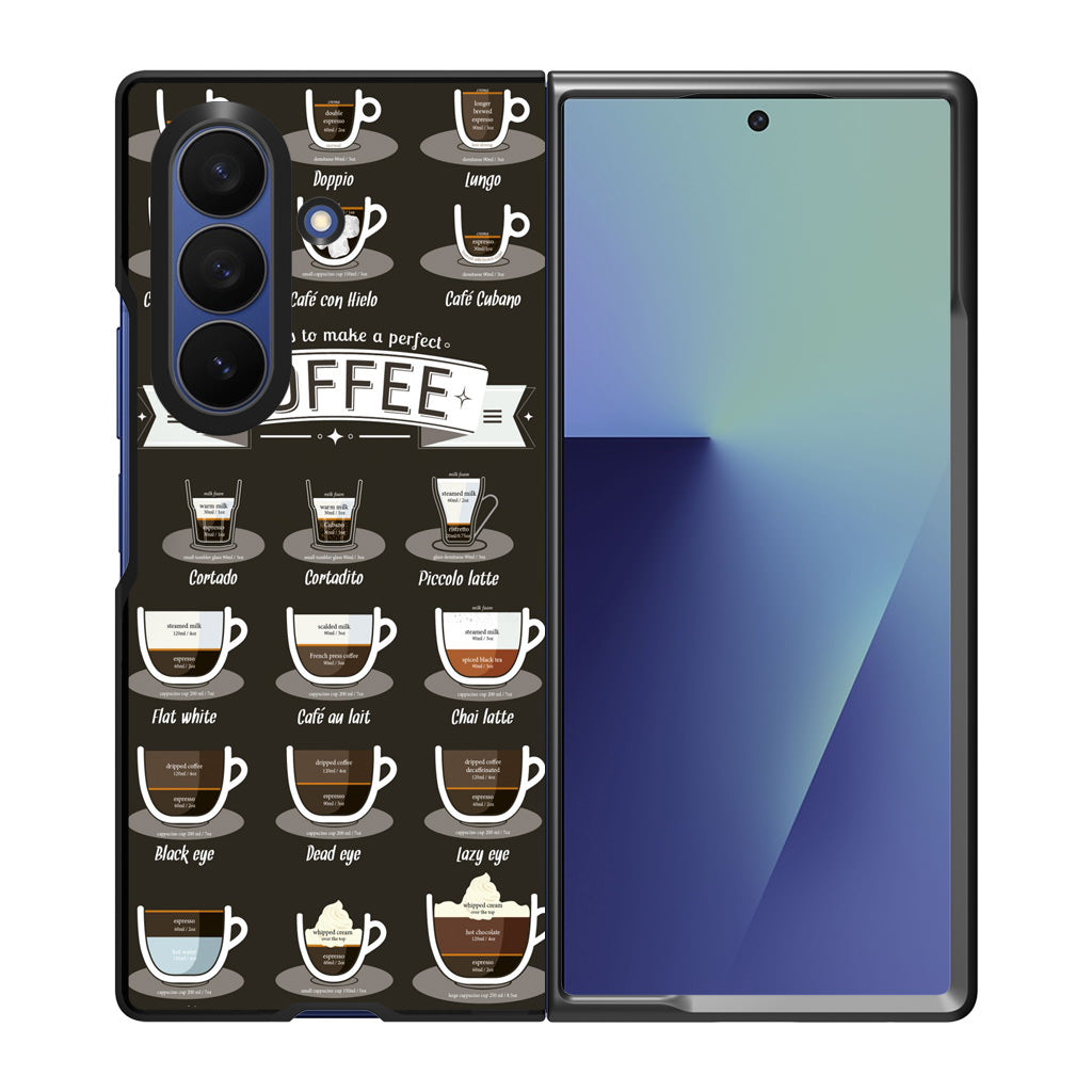 OK, But First Coffee Samsung Galaxy Z Fold 7 Case