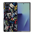 Old Vintage Cassettes Samsung Galaxy Z Fold 7 Case