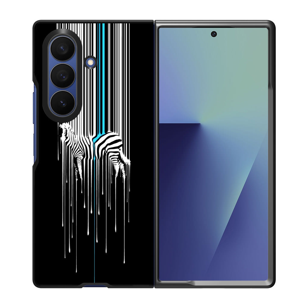 Painting Zebra Samsung Galaxy Z Fold 7 Case