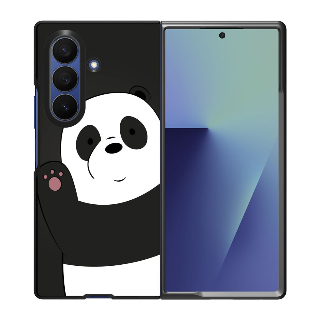 Pan Pan We Bare Bears Samsung Galaxy Z Fold 7 Case