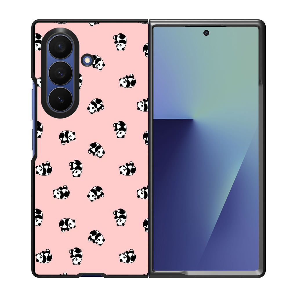 Pandas Pattern Samsung Galaxy Z Fold 7 Case