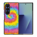 Pastel Rainbow Tie Dye Samsung Galaxy Z Fold 7 Case
