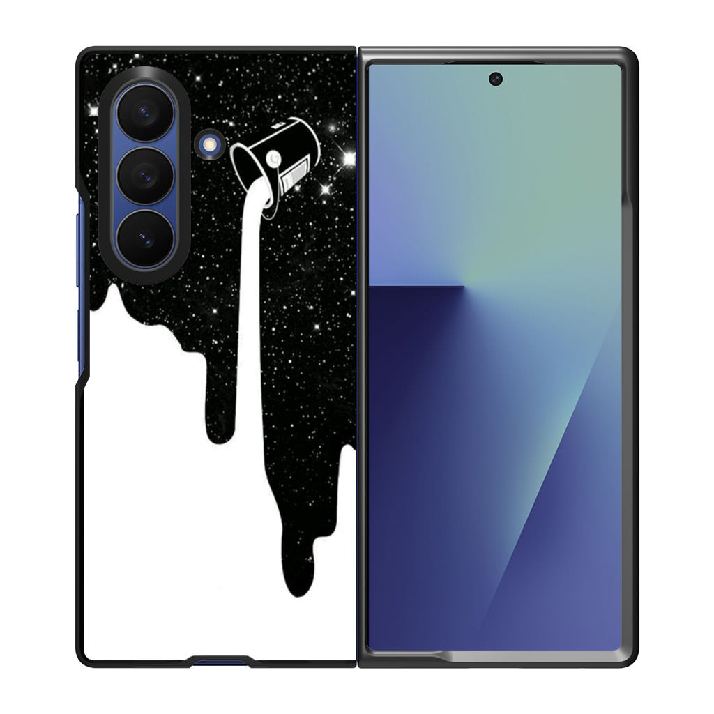 Pouring Milk Into Galaxy Samsung Galaxy Z Fold 7 Case