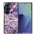 Purple Marble Samsung Galaxy Z Fold 7 Case