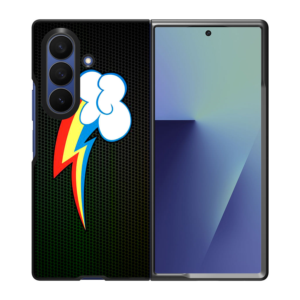 Rainbow Stripe Samsung Galaxy Z Fold 7 Case
