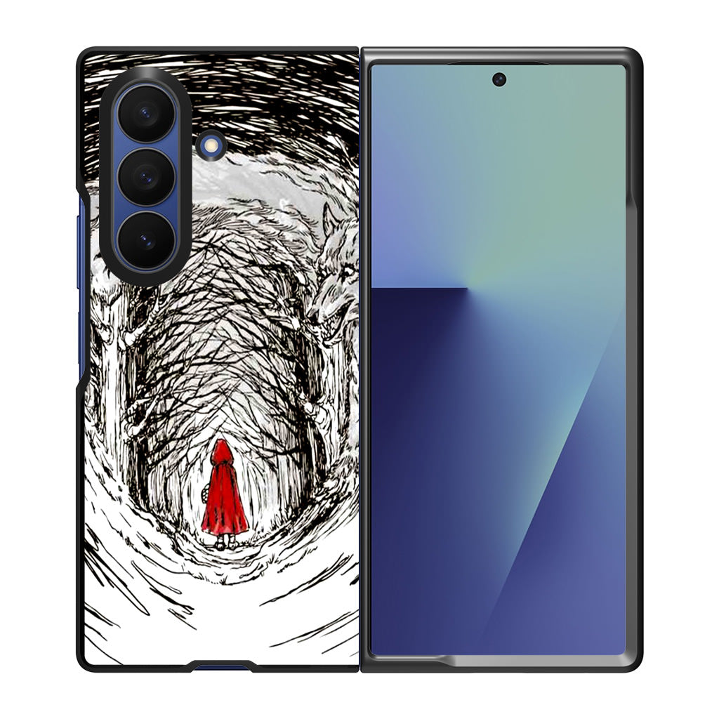 Red Riding Hood Samsung Galaxy Z Fold 7 Case