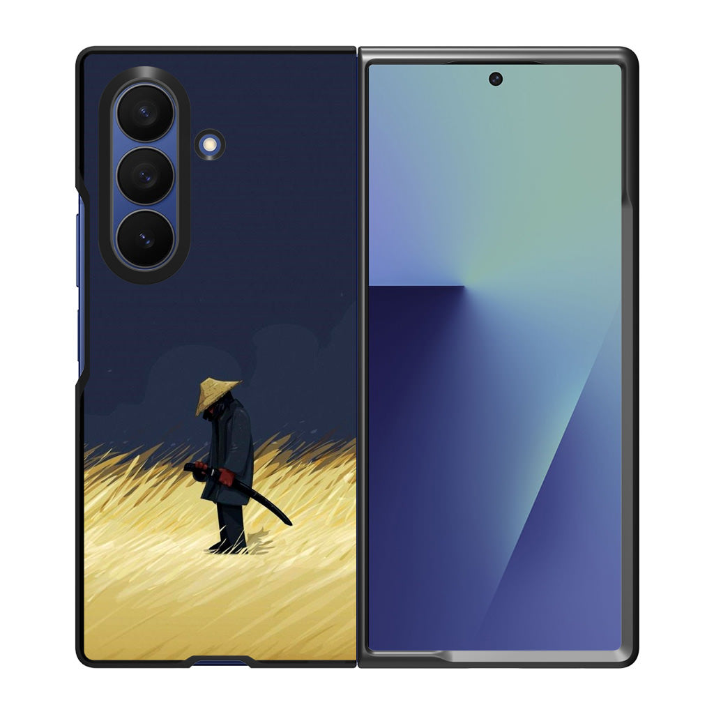 Samurai Minimalist Samsung Galaxy Z Fold 7 Case