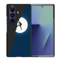 Silhouette of Climbers Samsung Galaxy Z Fold 7 Case