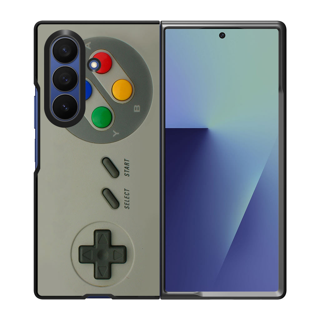 Silver Console Controller Samsung Galaxy Z Fold 7 Case