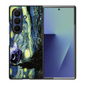 Skellington on a Starry Night Samsung Galaxy Z Fold 7 Case