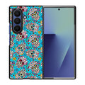 Skull Floral Sugar Samsung Galaxy Z Fold 7 Case