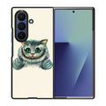 Smile Cat Samsung Galaxy Z Fold 7 Case