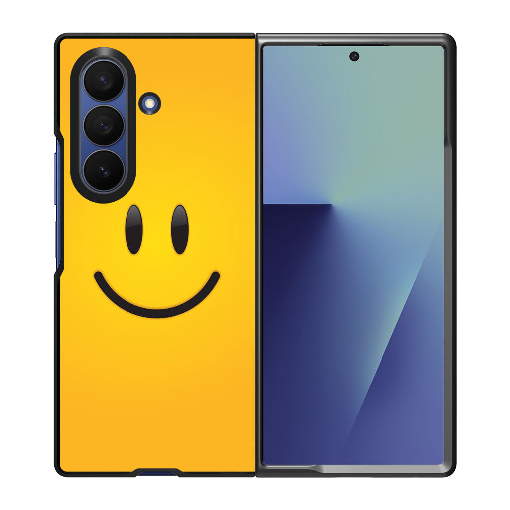 Smile Emoticon Samsung Galaxy Z Fold 7 Case