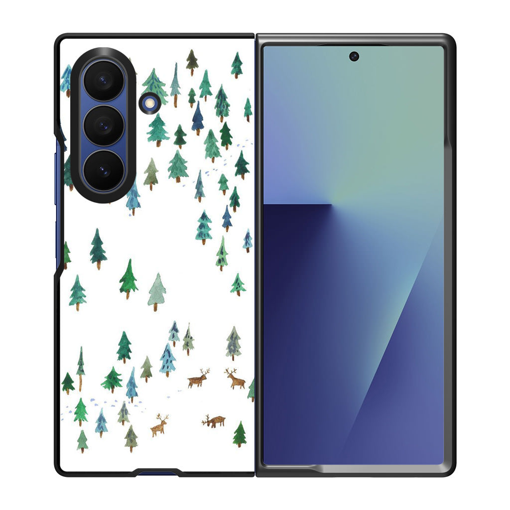 Snow Everywhere Samsung Galaxy Z Fold 7 Case
