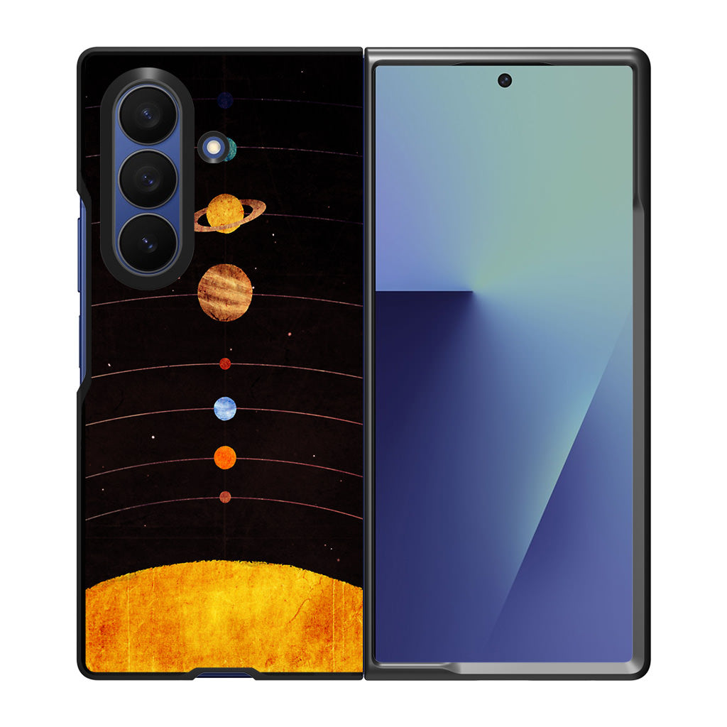 Solar System Samsung Galaxy Z Fold 7 Case