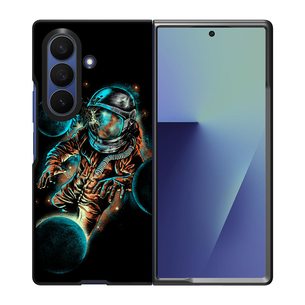 Space Impact Samsung Galaxy Z Fold 7 Case