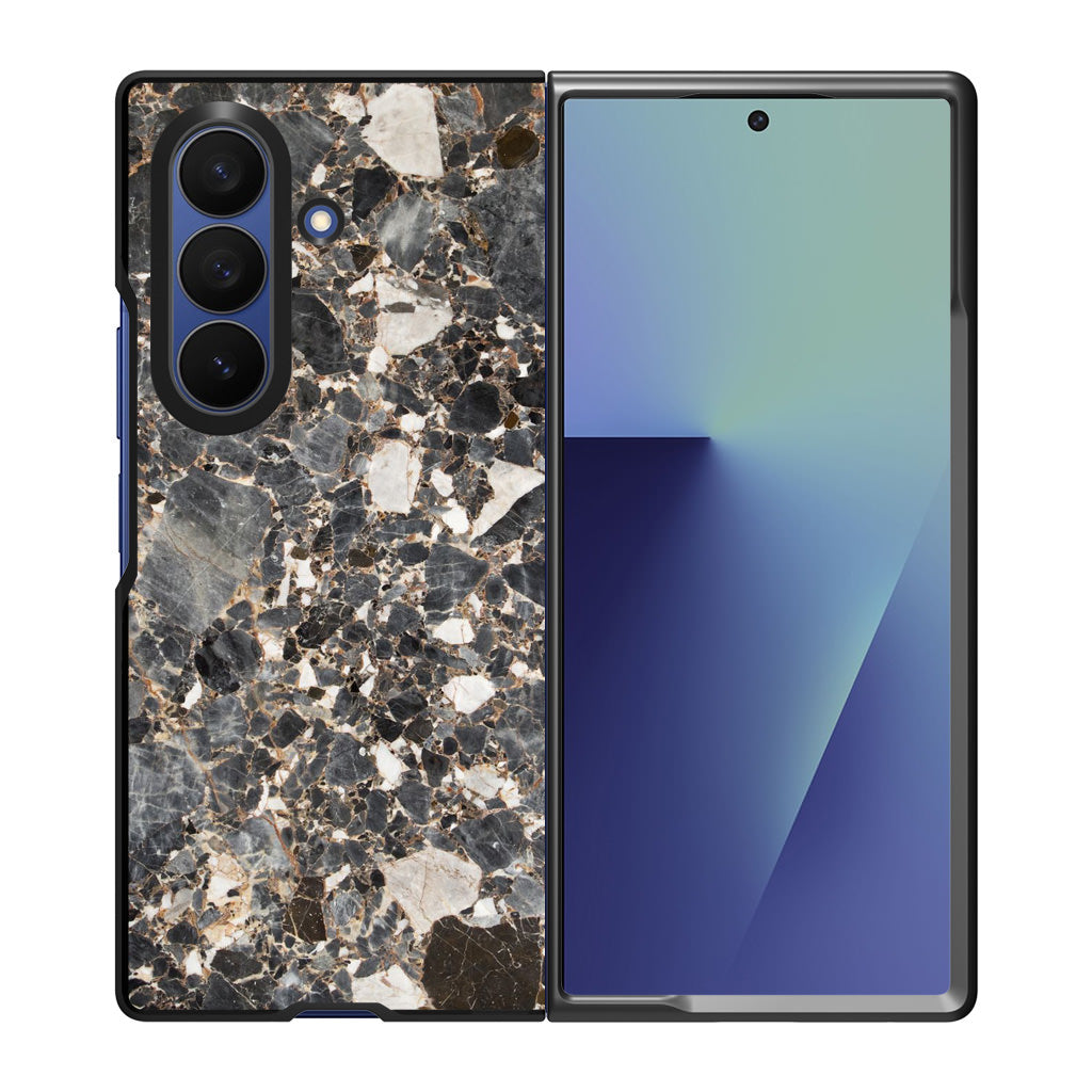 Stone Pattern Marble Samsung Galaxy Z Fold 7 Case