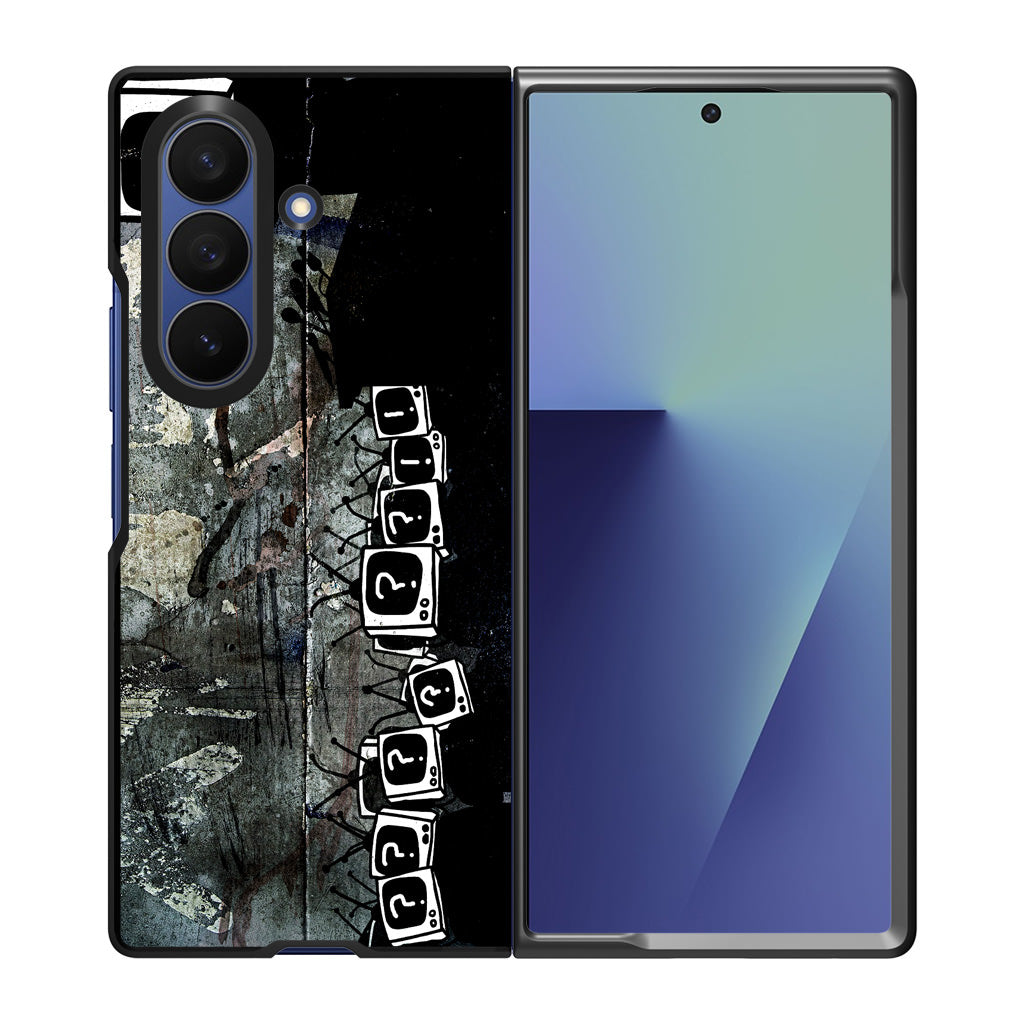 Television Rules the Nation Samsung Galaxy Z Fold 7 Case
