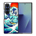 The Great Wave off Kanagawa Samsung Galaxy Z Fold 7 Case
