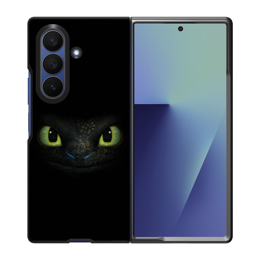 Toothless Dragon Sight Samsung Galaxy Z Fold 7 Case