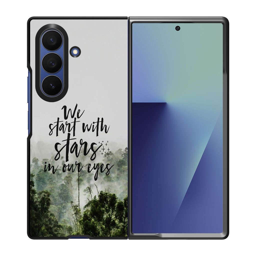 We Start with Stars Samsung Galaxy Z Fold 7 Case