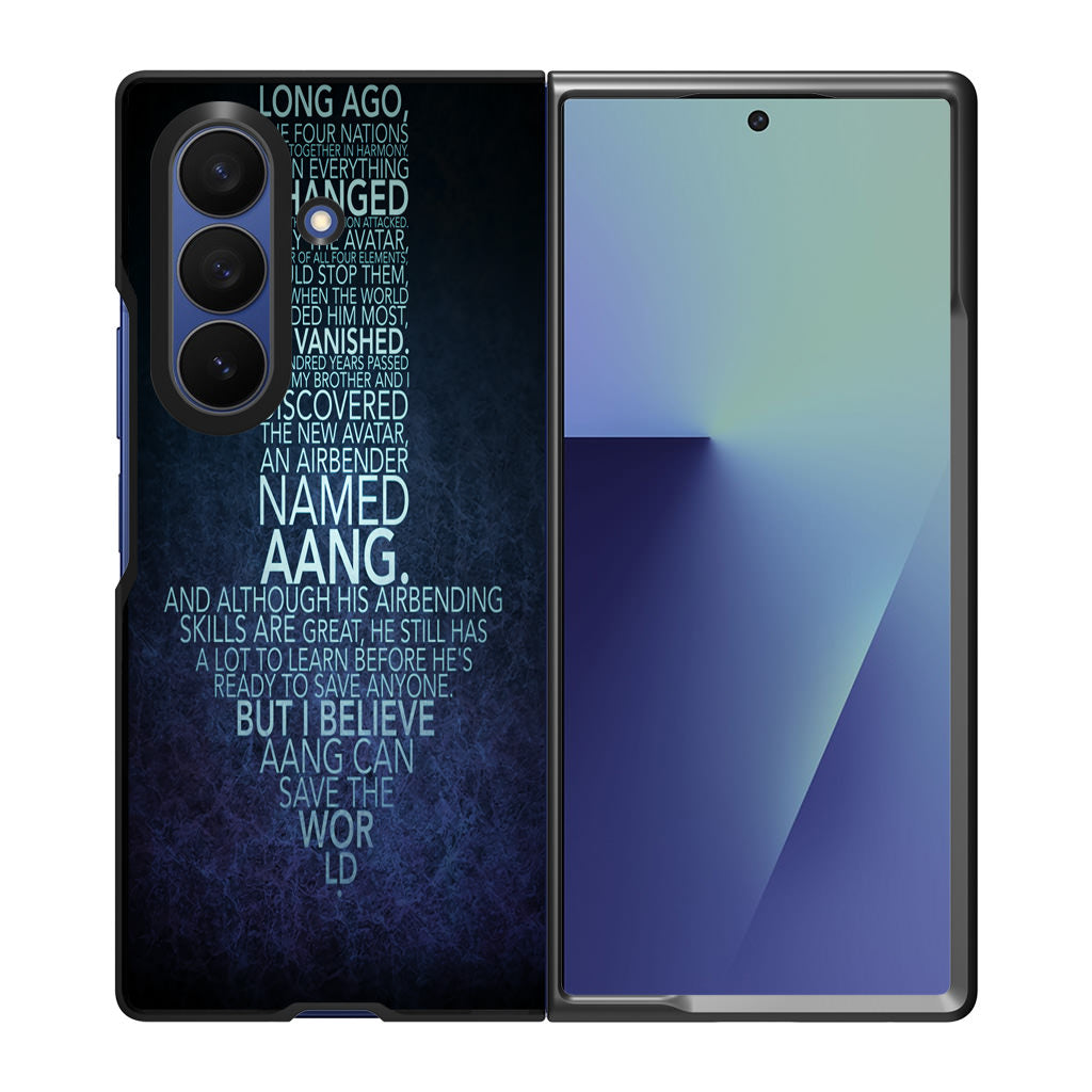 Avatar Quotes Samsung Galaxy Z Fold 7 Case