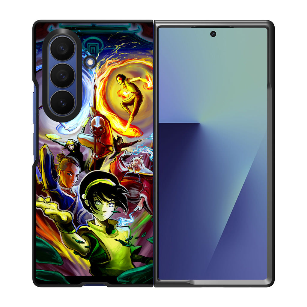 Avatar The Last Airbender Characters Samsung Galaxy Z Fold 7 Case