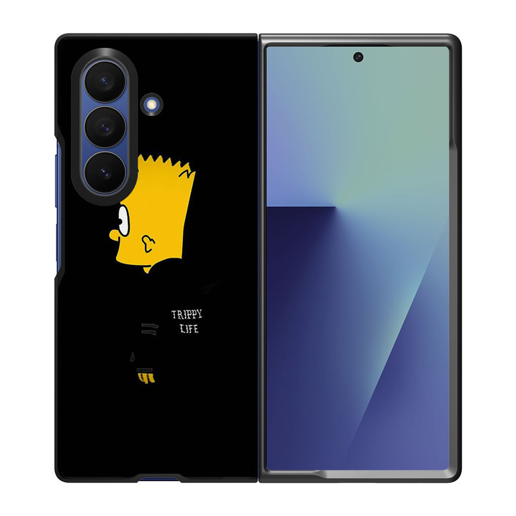 Bart Trippy Life Samsung Galaxy Z Fold 7 Case