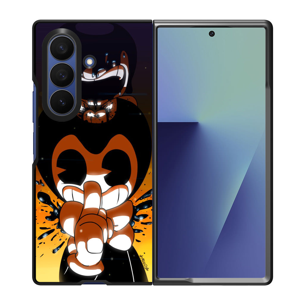 Bendy And The Ink Machine Samsung Galaxy Z Fold 7 Case