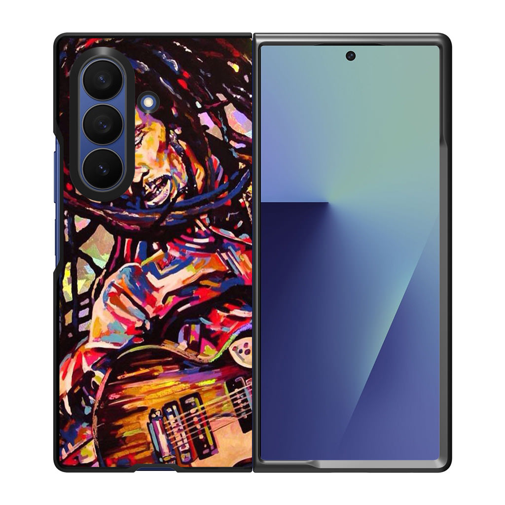 Bob Marley Art Samsung Galaxy Z Fold 7 Case