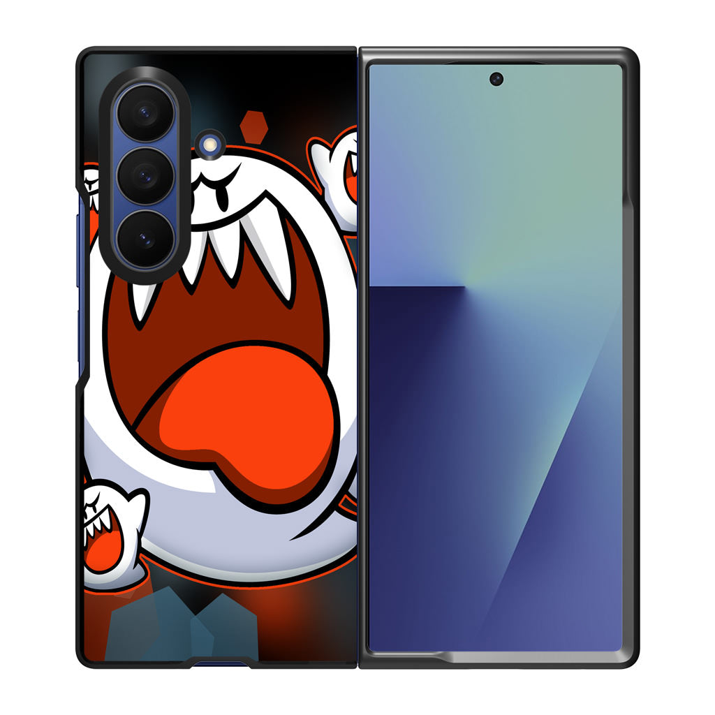 Boo Ghost Cartoon  Samsung Galaxy Z Fold 7 Case