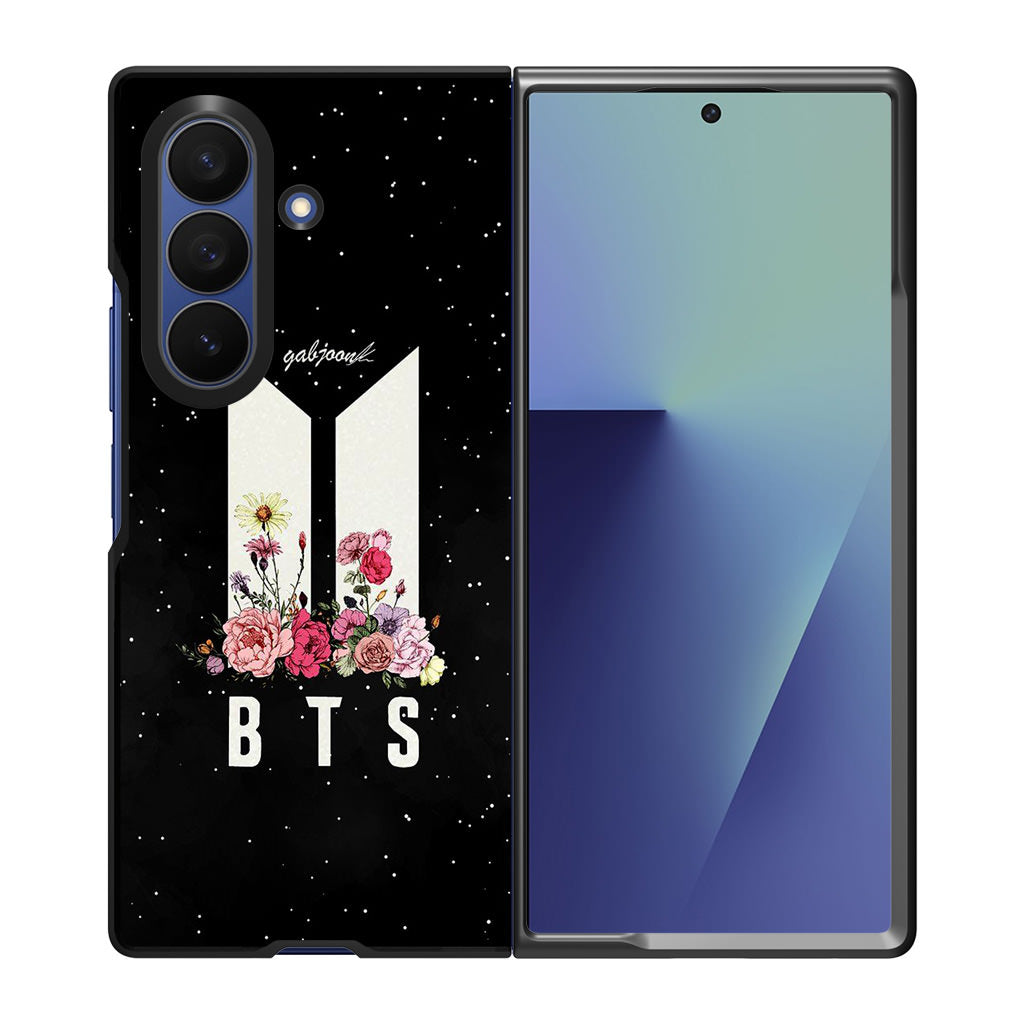 BTS Flower Samsung Galaxy Z Fold 7 Case