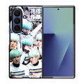 BTS Suga Collage Samsung Galaxy Z Fold 7 Case