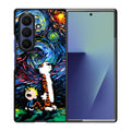 Calvin Art At Starry Night Samsung Galaxy Z Fold 7 Case