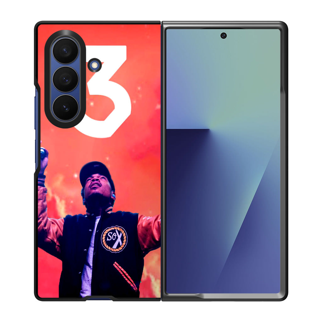 Chance The Rapper 3 Poster Samsung Galaxy Z Fold 7 Case