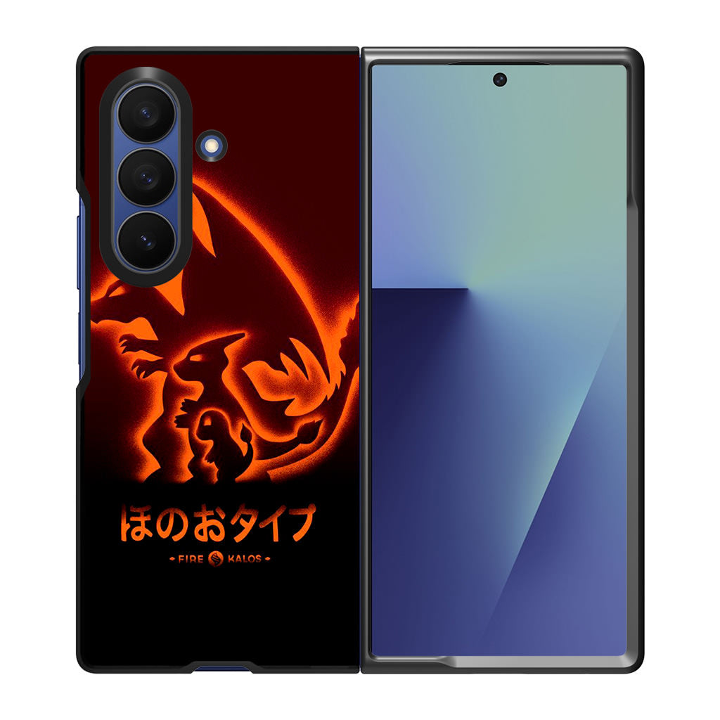 Charmander Charizard Samsung Galaxy Z Fold 7 Case