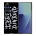 Dragon Ball Kamehameha Font Art Samsung Galaxy Z Fold 7 Case