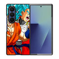 Dragon Ball Super SSGSS Goku And Vegeta Samsung Galaxy Z Fold 7 Case