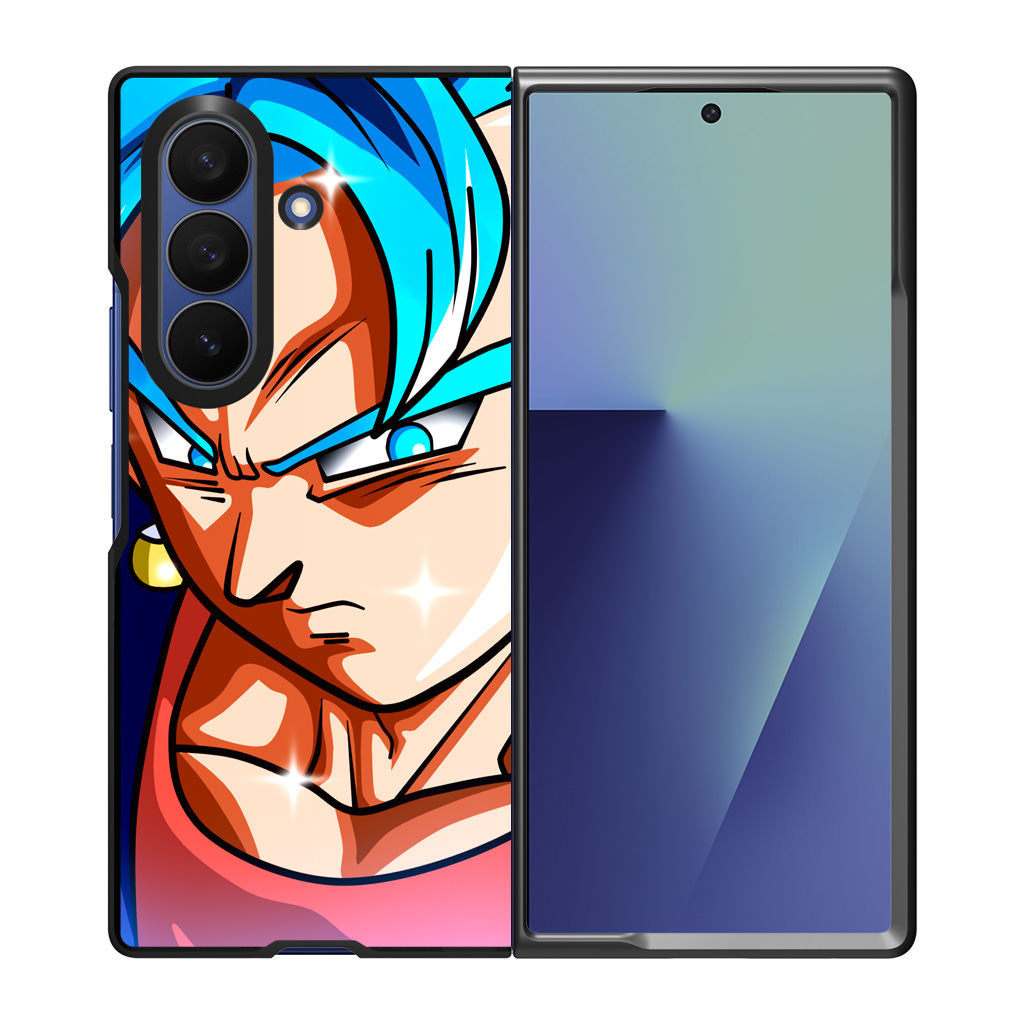 Dragon Ball Super SSGSS Vegito Samsung Galaxy Z Fold 7 Case