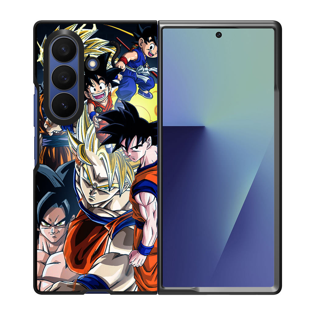 Dragon Ball Z Son Goku Samsung Galaxy Z Fold 7 Case