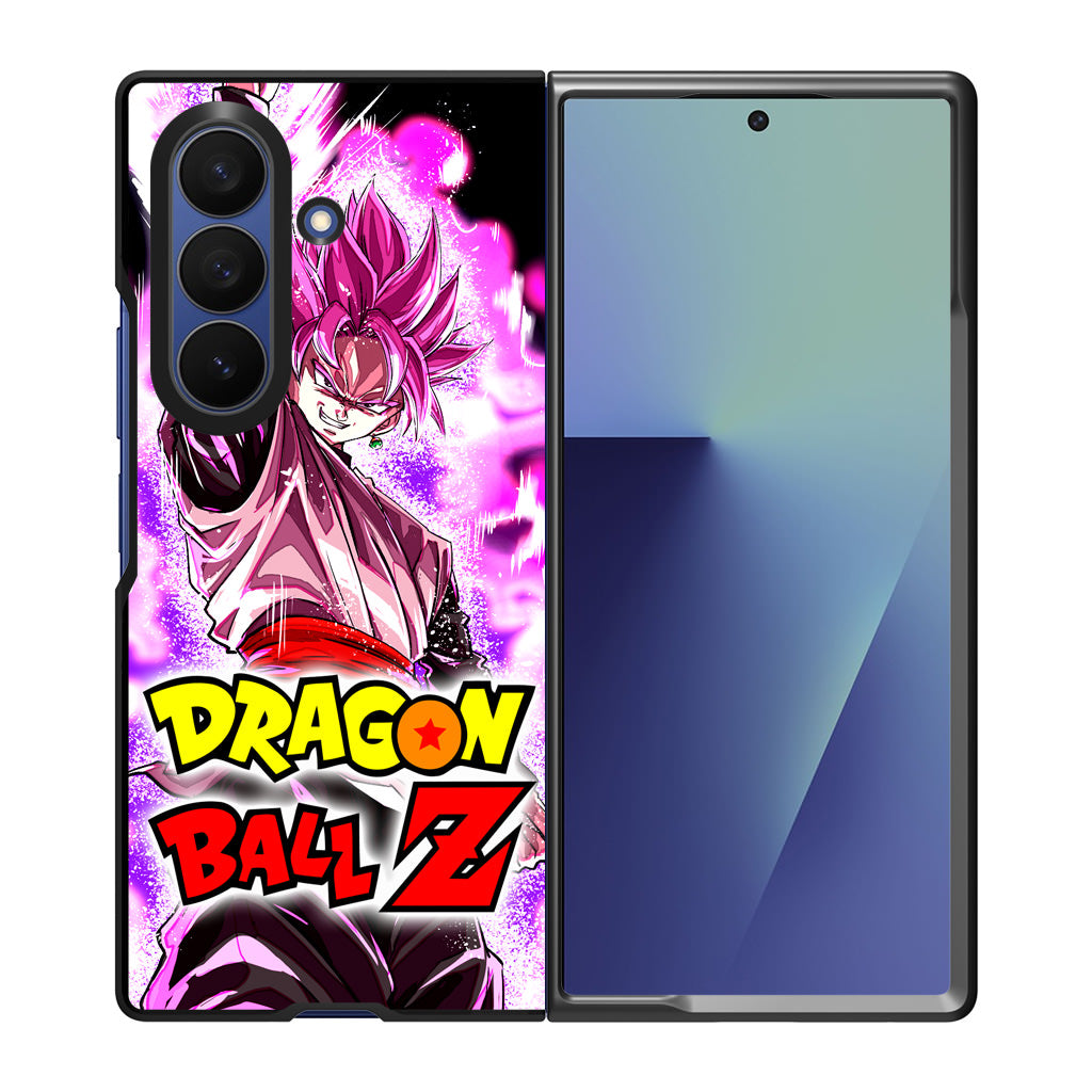 Dragon Ball Z Son Goku Black Rose Saiyan Samsung Galaxy Z Fold 7 Case