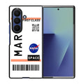First Class Ticket To Mars Samsung Galaxy Z Fold 7 Case