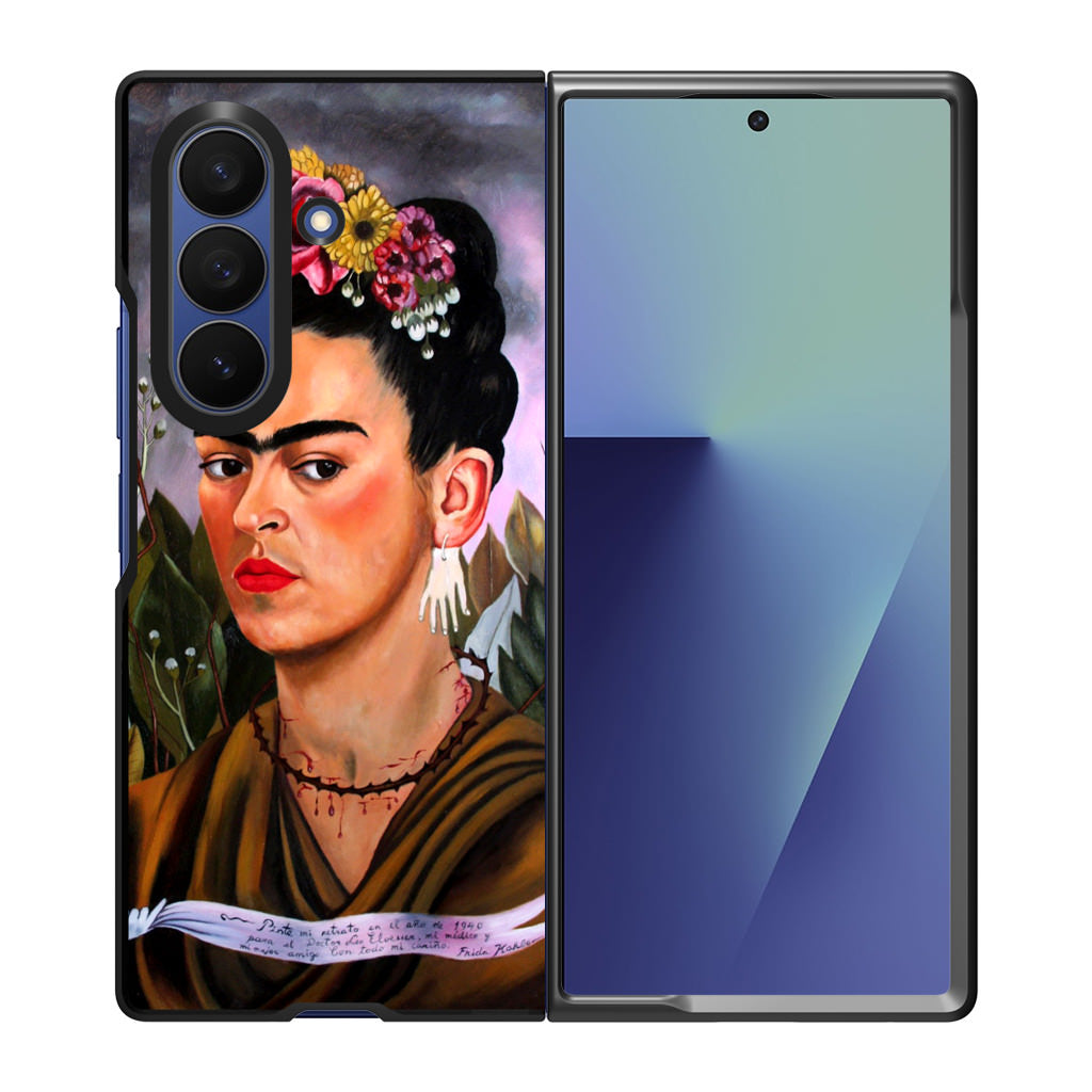 Frida Kahlo Art Samsung Galaxy Z Fold 7 Case