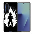 Goku Super Saiyan Black White Samsung Galaxy Z Fold 7 Case