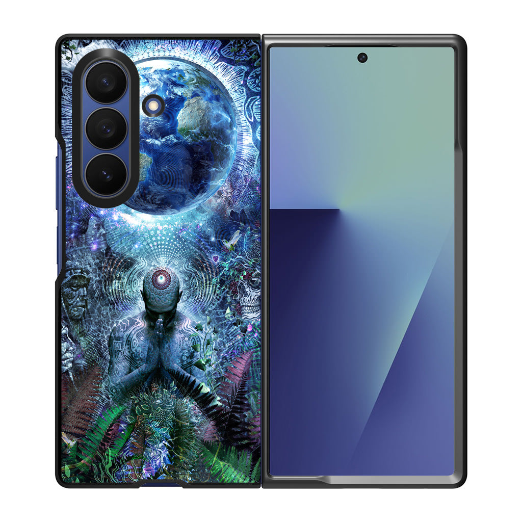 Gratitude For The Earth And Sky Samsung Galaxy Z Fold 7 Case