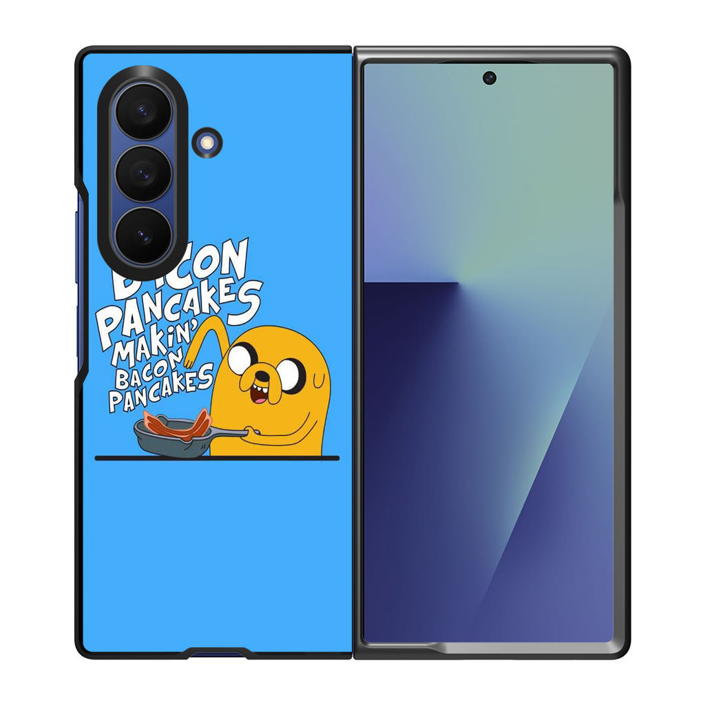 Jake Bacon Pancakes Samsung Galaxy Z Fold 7 Case