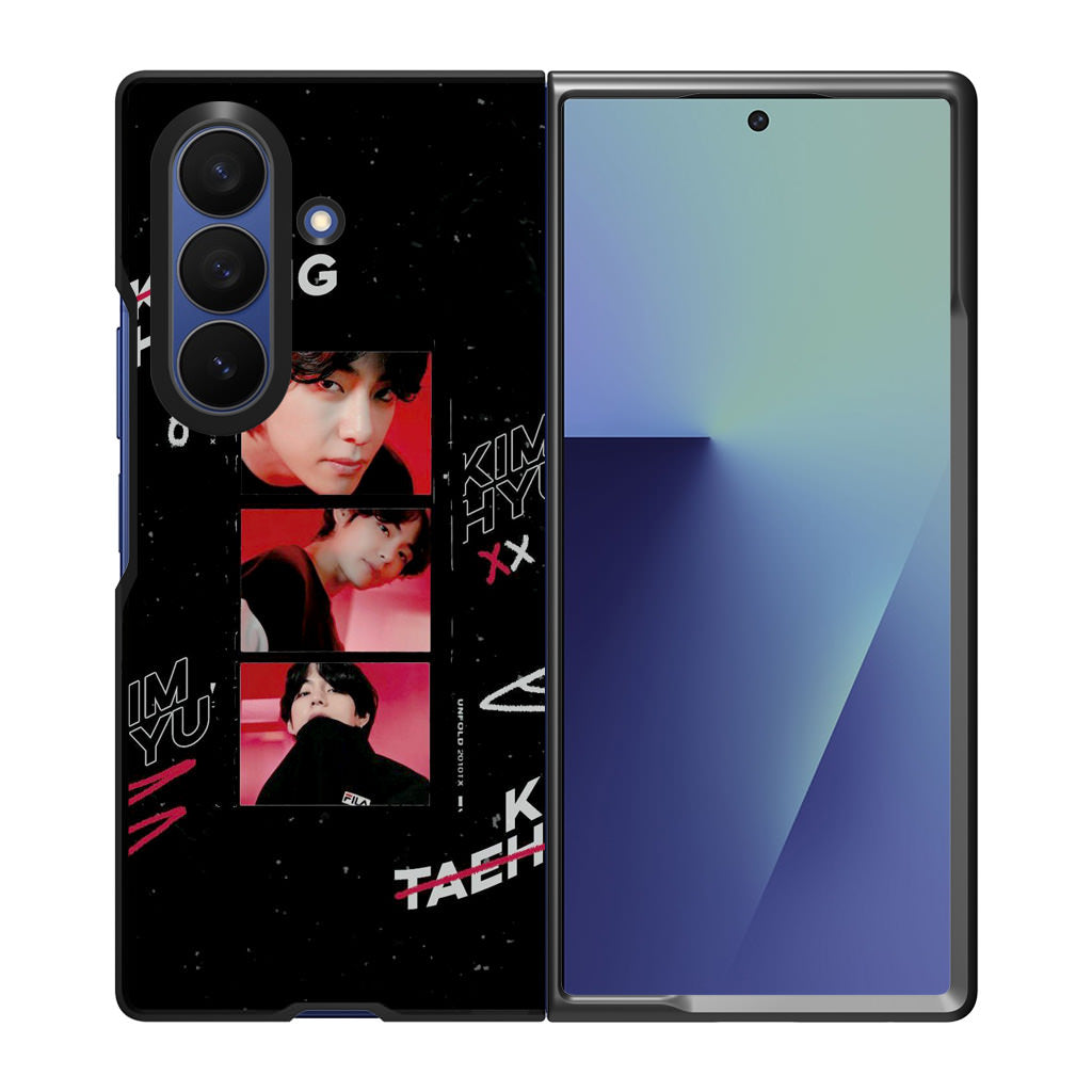 Kim Tae-hyung BTS Samsung Galaxy Z Fold 7 Case